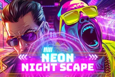 24744 neon night scape